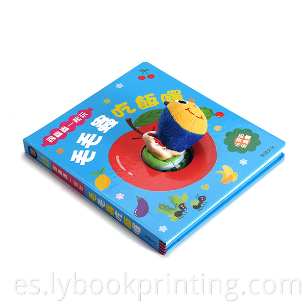 Impresión de libros de libros de cartón de educación temprana de educación temprana personalizada